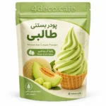 پودر بستنی طالبی پایه آب و شیر